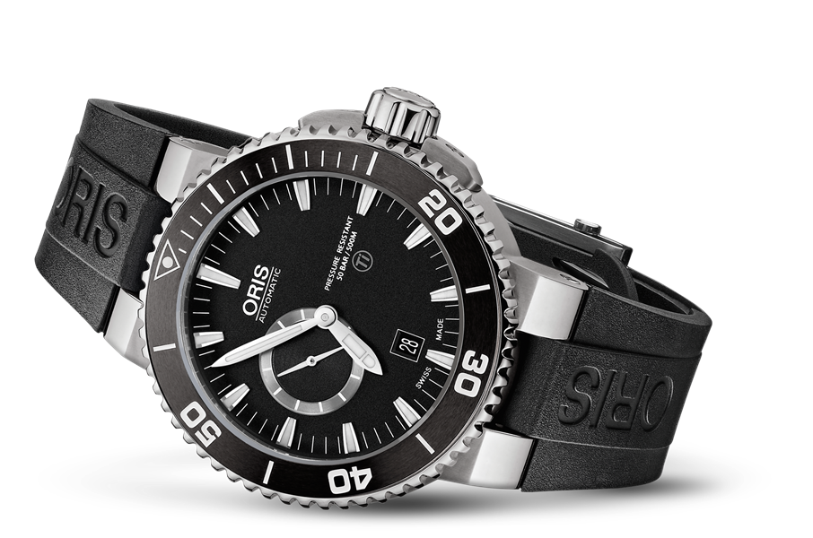 Aquis Titan Small Second, Date - 01 743 7664 7154-07 4 26 34TEB | Oris